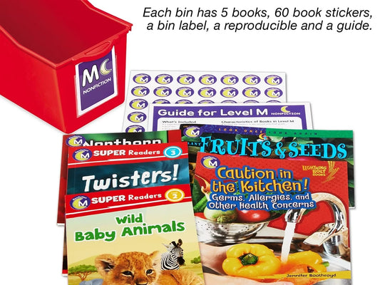 Nonfiction Leveled Books Classroom Library - US 8788