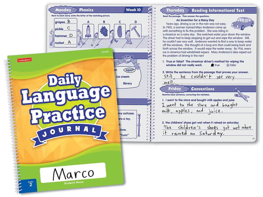 Daily Language Practice Journal - Gr. 2 - US 5685