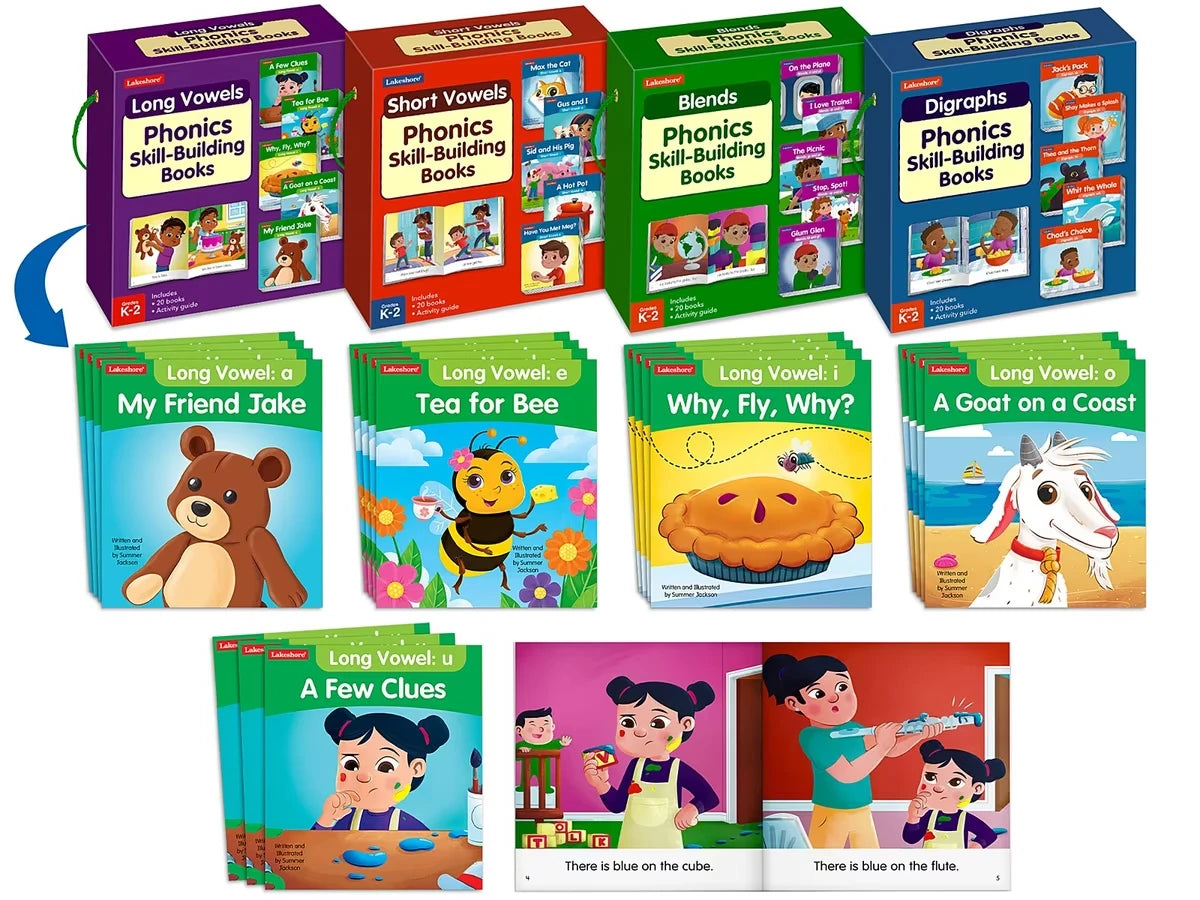 Phonics Skill-Building Book Sets - Complete Library - US 9917
