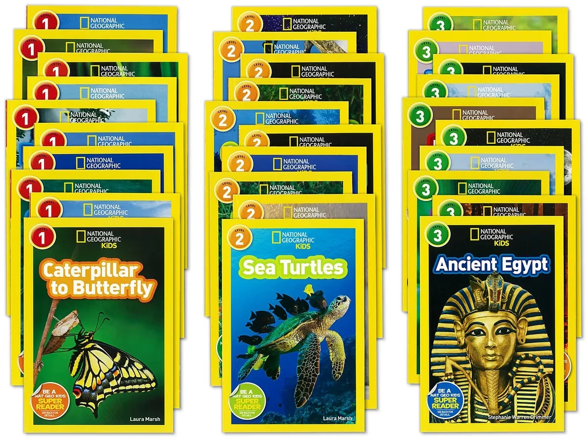 National Geographic Science Readers -  Complete Set - US 1746