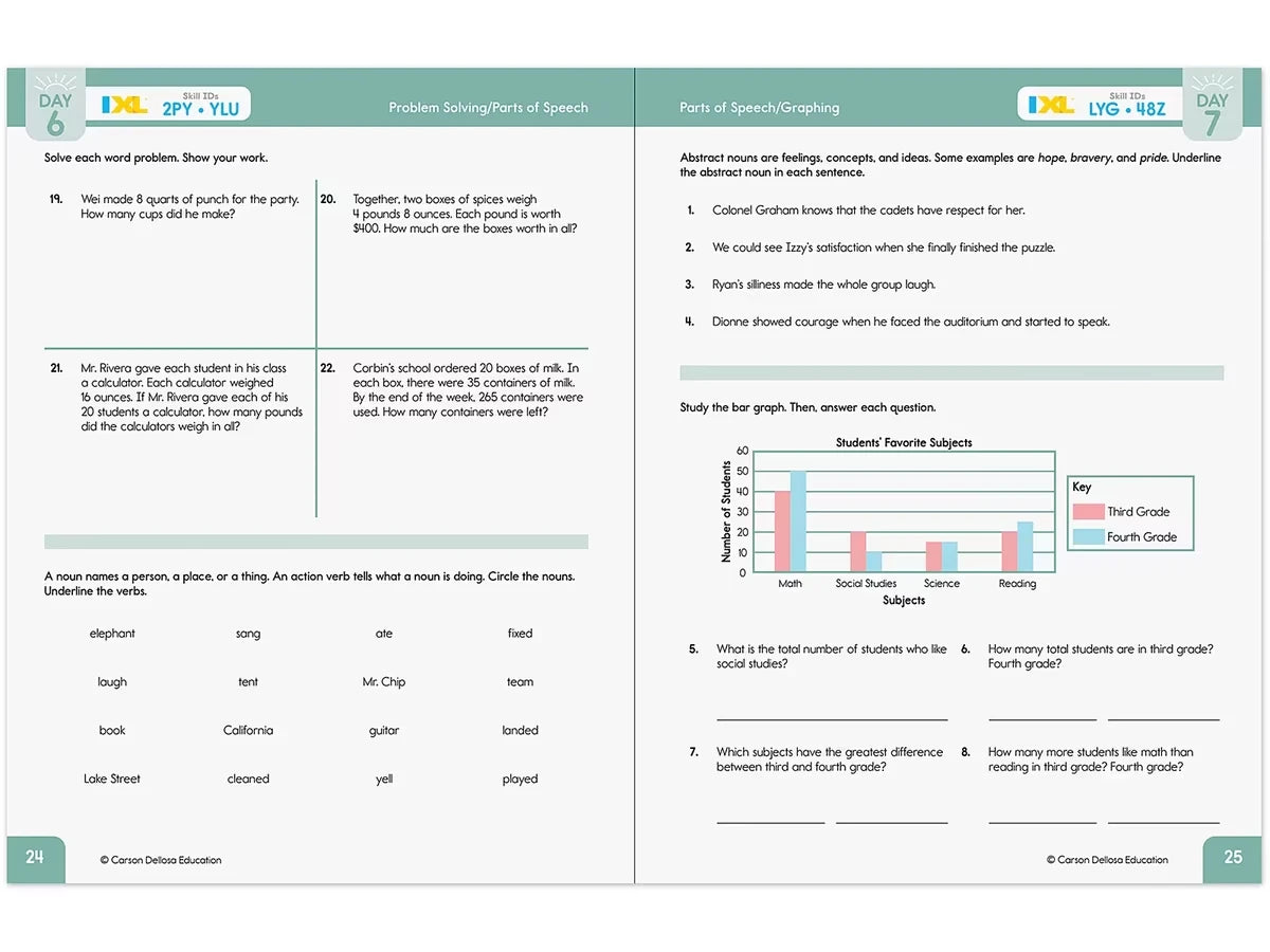 Summer Bridge Activities Workbook - Gr. 3-4 - US 7782