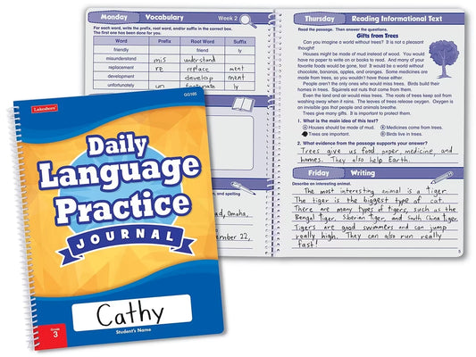 Daily Language Practice Journal - Gr. 3 - US 1739