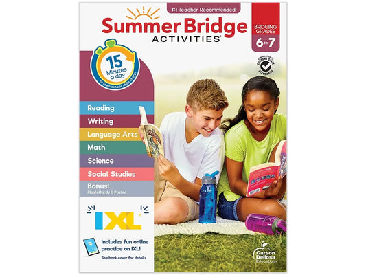 Summer Bridge Activities Workbook - Gr. 6-7 - US 9697