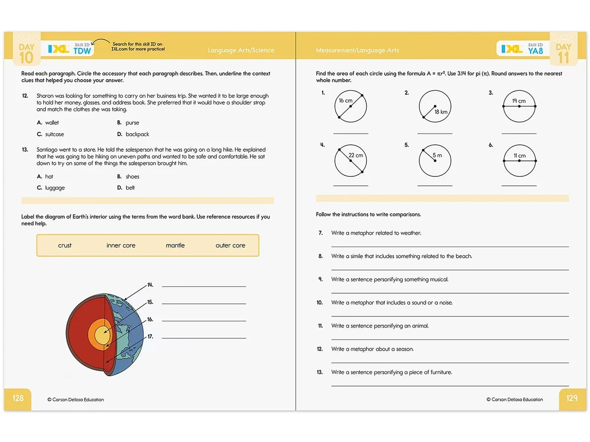 Summer Bridge Activities Workbook - Gr. 6-7 - US 9697