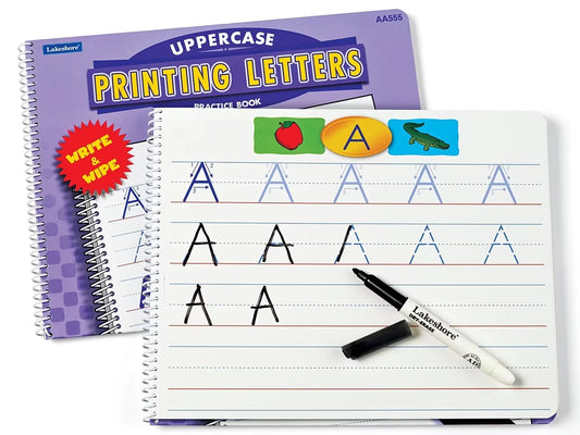 Printing Letters Practice Book - Uppercase - US 2547