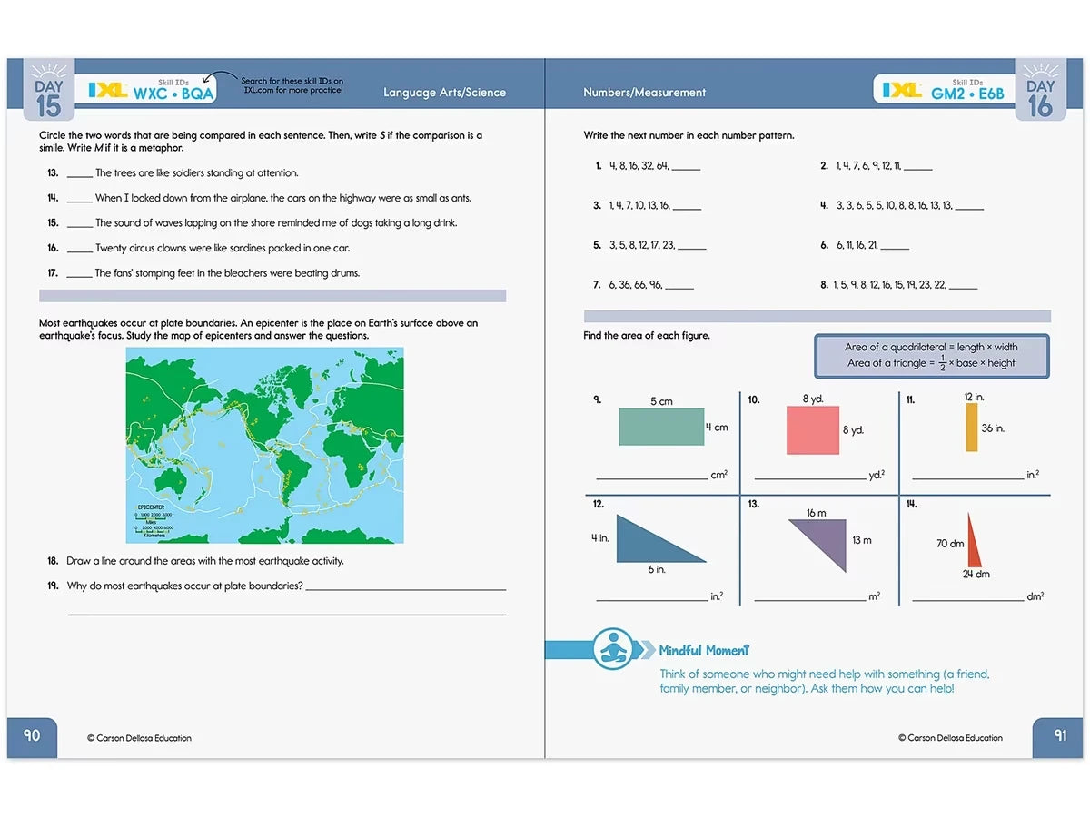 Summer Bridge Activities Workbook - Gr. 5-6 - US 5016