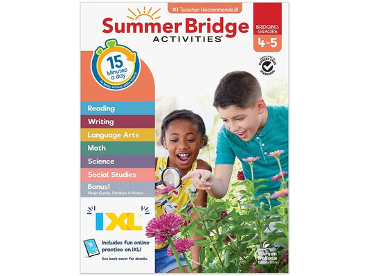 Summer Bridge Activities Workbook - Gr. 4-5 - US 7020