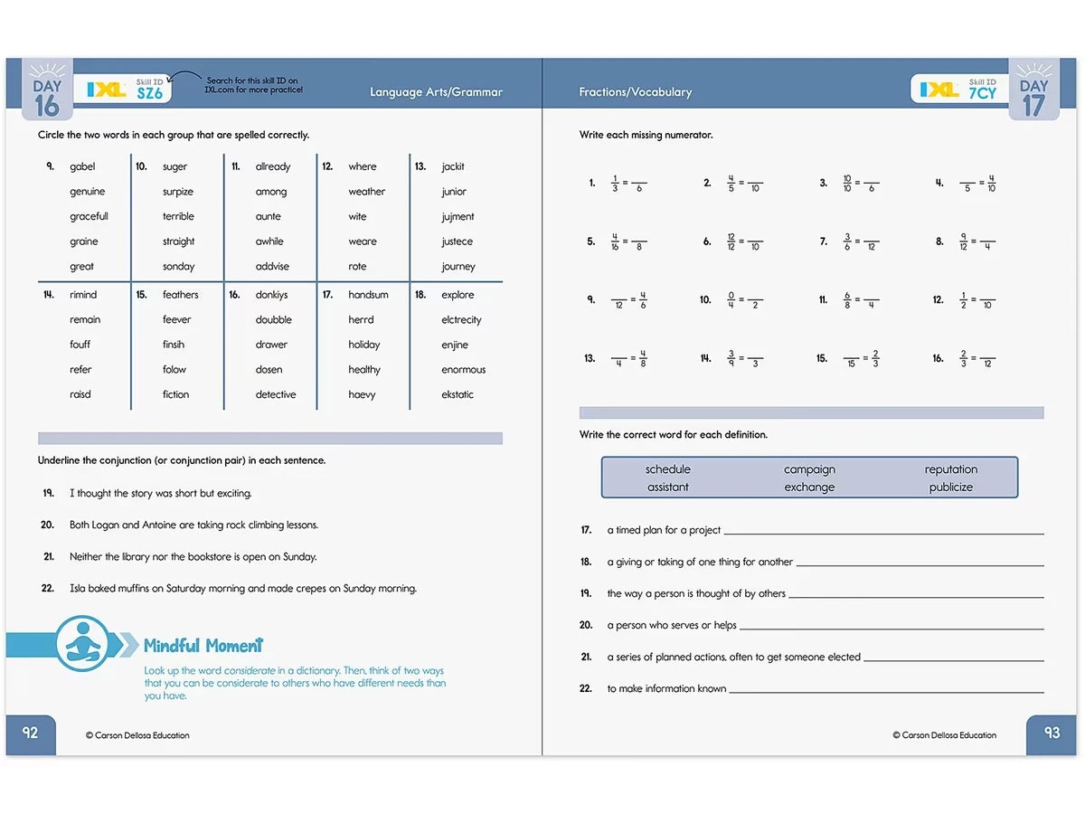 Summer Bridge Activities Workbook - Gr. 4-5 - US 7020