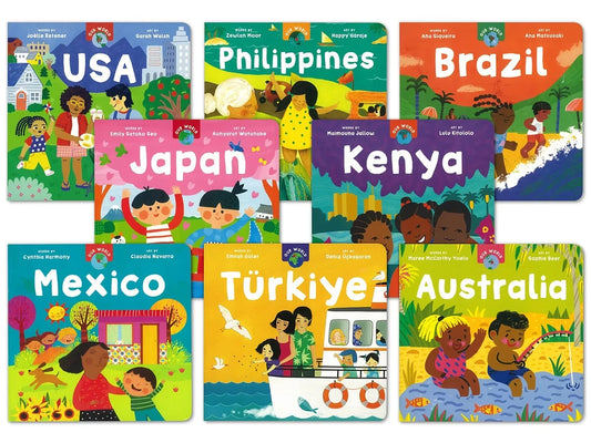 Our Wonderful World! Board Book Collection - US 9292