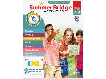 Summer Bridge Activities Workbook - Gr. 7-8 - US 2018