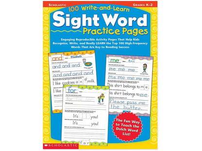 Sight-Word Writing Practice Workbook - US 9406