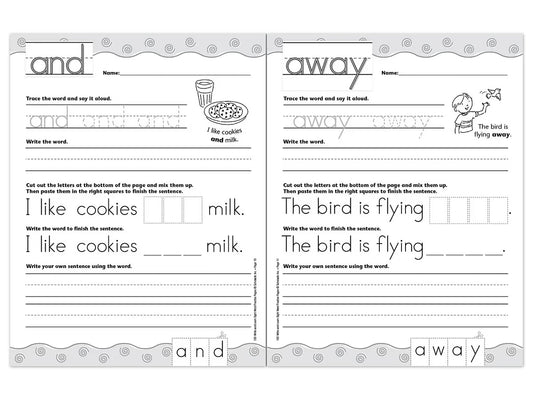 Sight-Word Writing Practice Workbook - US 9406