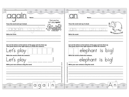 Sight-Word Writing Practice Workbook - US 9406
