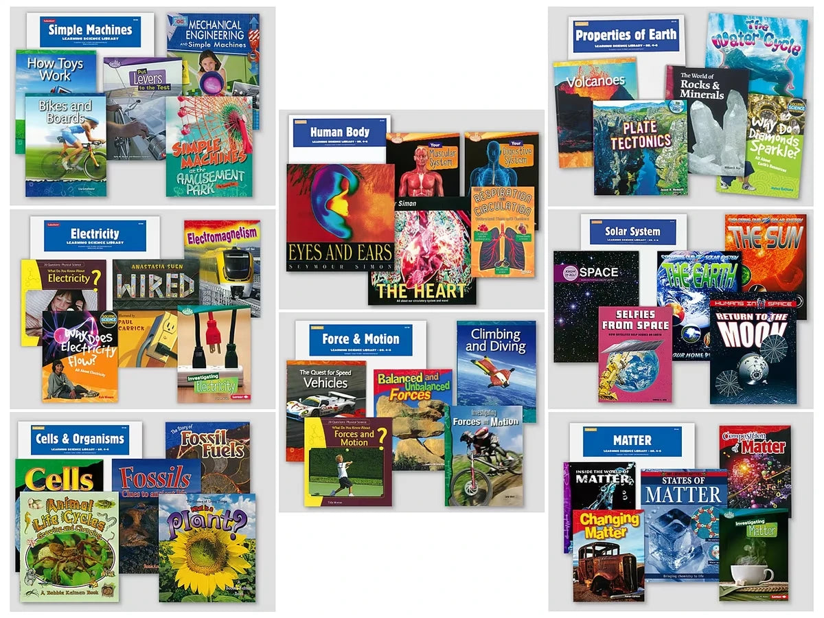Learning Science Libraries - Gr. 4-6 - Complete Set - US 2244