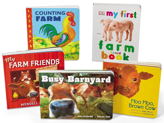 On the Farm Board Book Library - US 2043