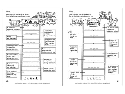 Daily Word Ladders Workbook - Gr. 2-3 - US 6463