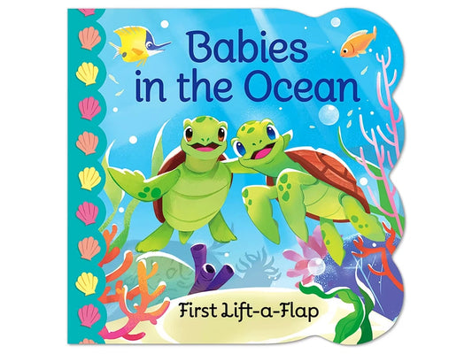 Babies in the Ocean Lift-A-Flap Board Book - US 7488