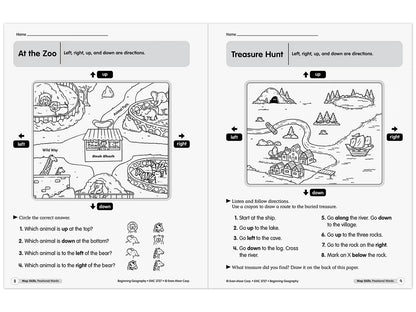 Beginning Geography Workbook - US 8516