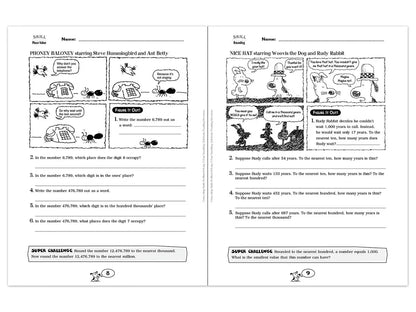 Comic-Strip Math Workbook - US 1124