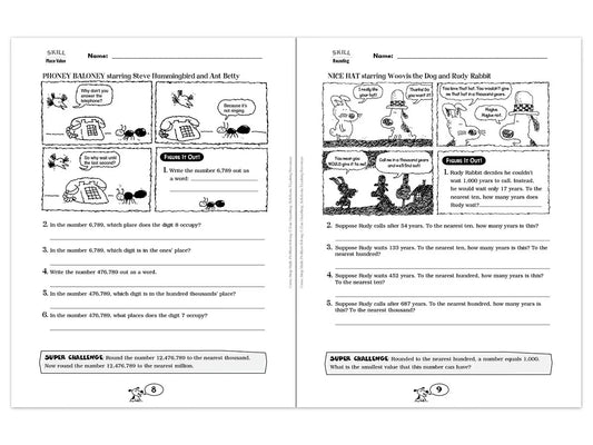 Comic-Strip Math Workbook - US 1124