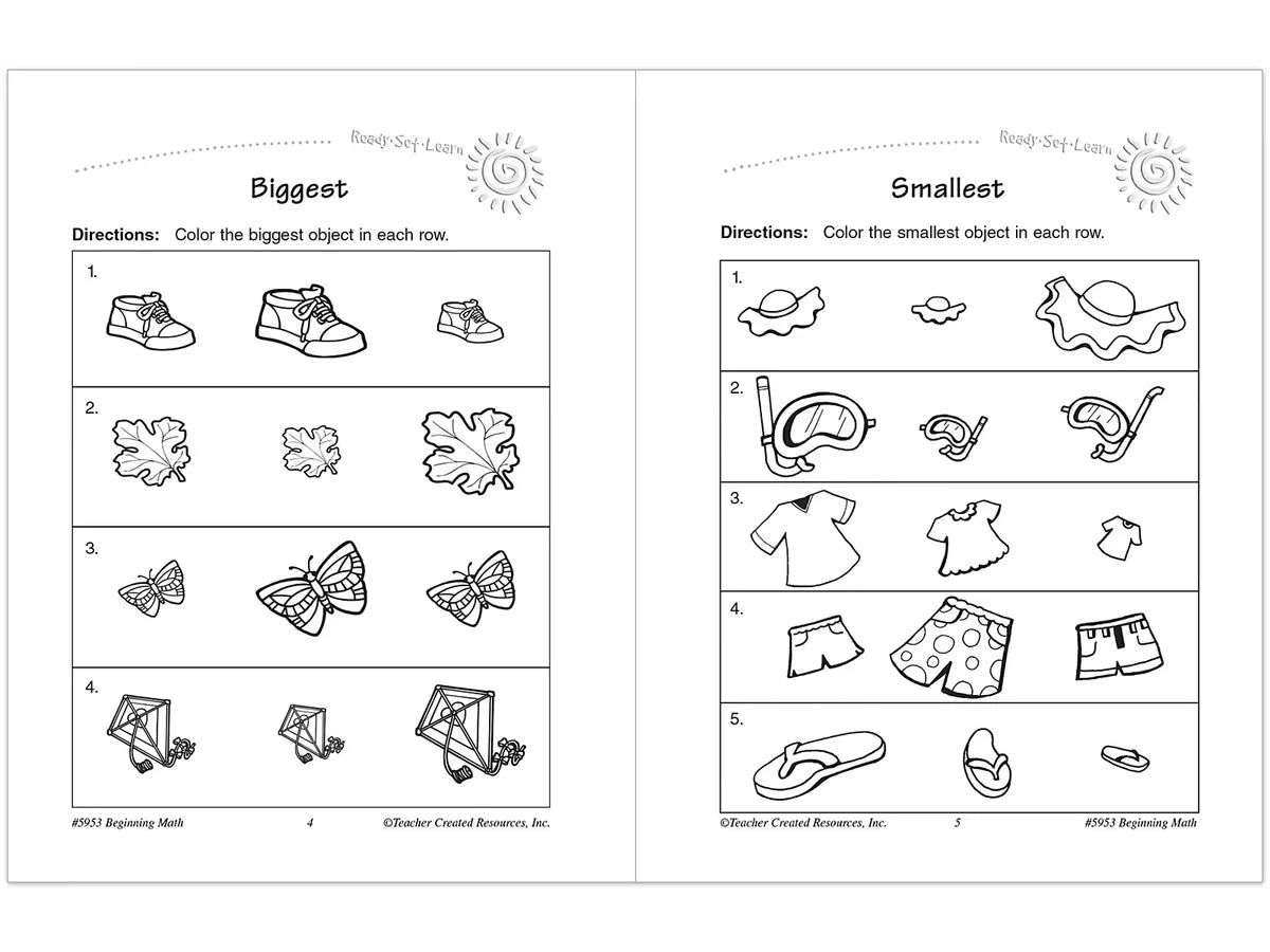 Beginning Math Workbook - US 7739