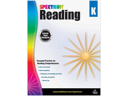 Spectrum® Reading Workbook - Kindergarten - US 1749