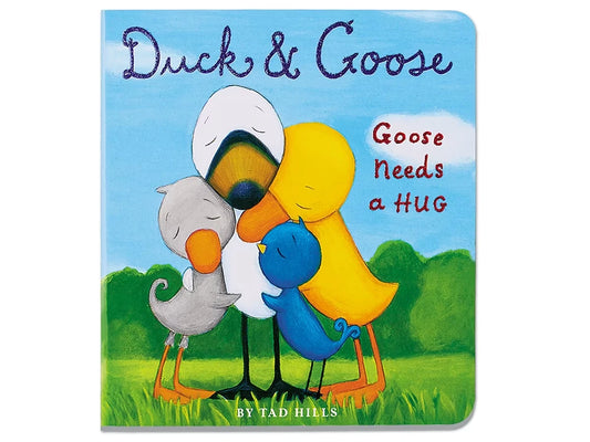 Duck & Goose: Goose Needs a Hug Board Book - US 6129