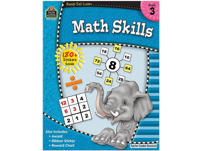 Math Skills Workbook - Gr. 3 - US 4413