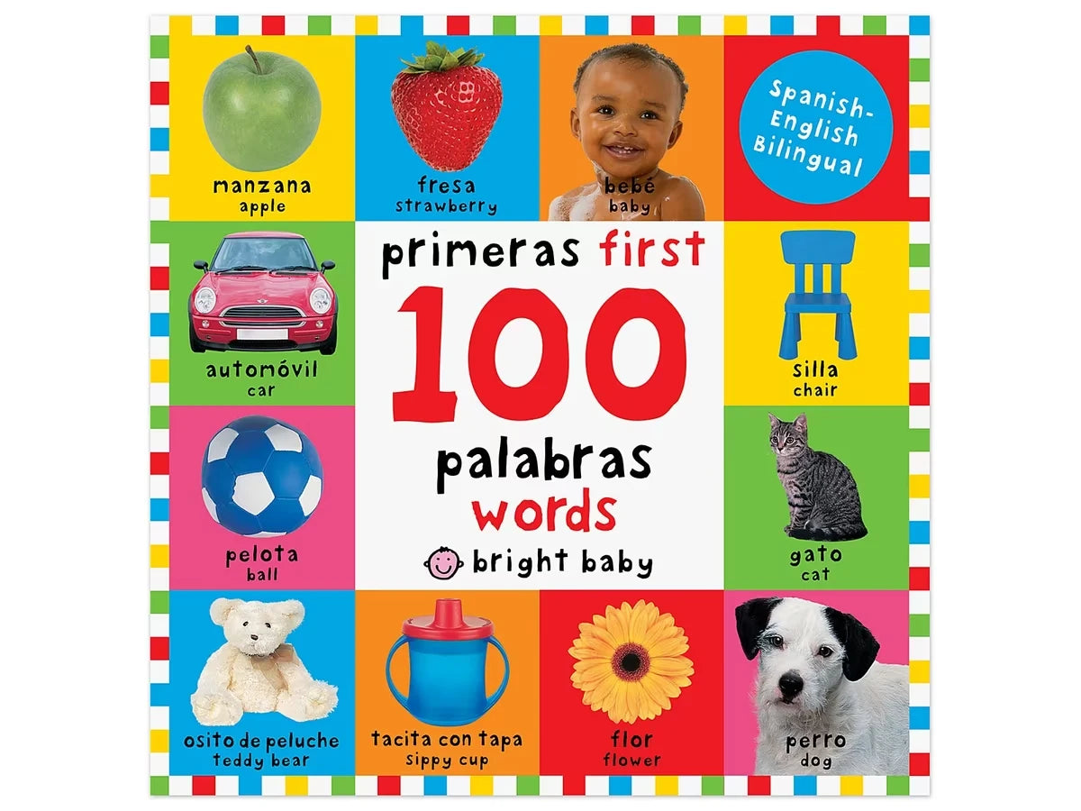 First 100 Words Bilingual Board Book - US 1158