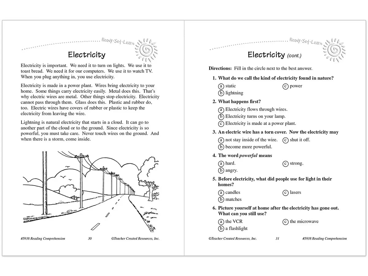Master Reading Comprehension Workbook - Gr. 2 - US 6554