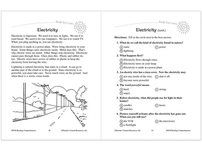 Master Reading Comprehension Workbook - Gr. 2 - US 6554