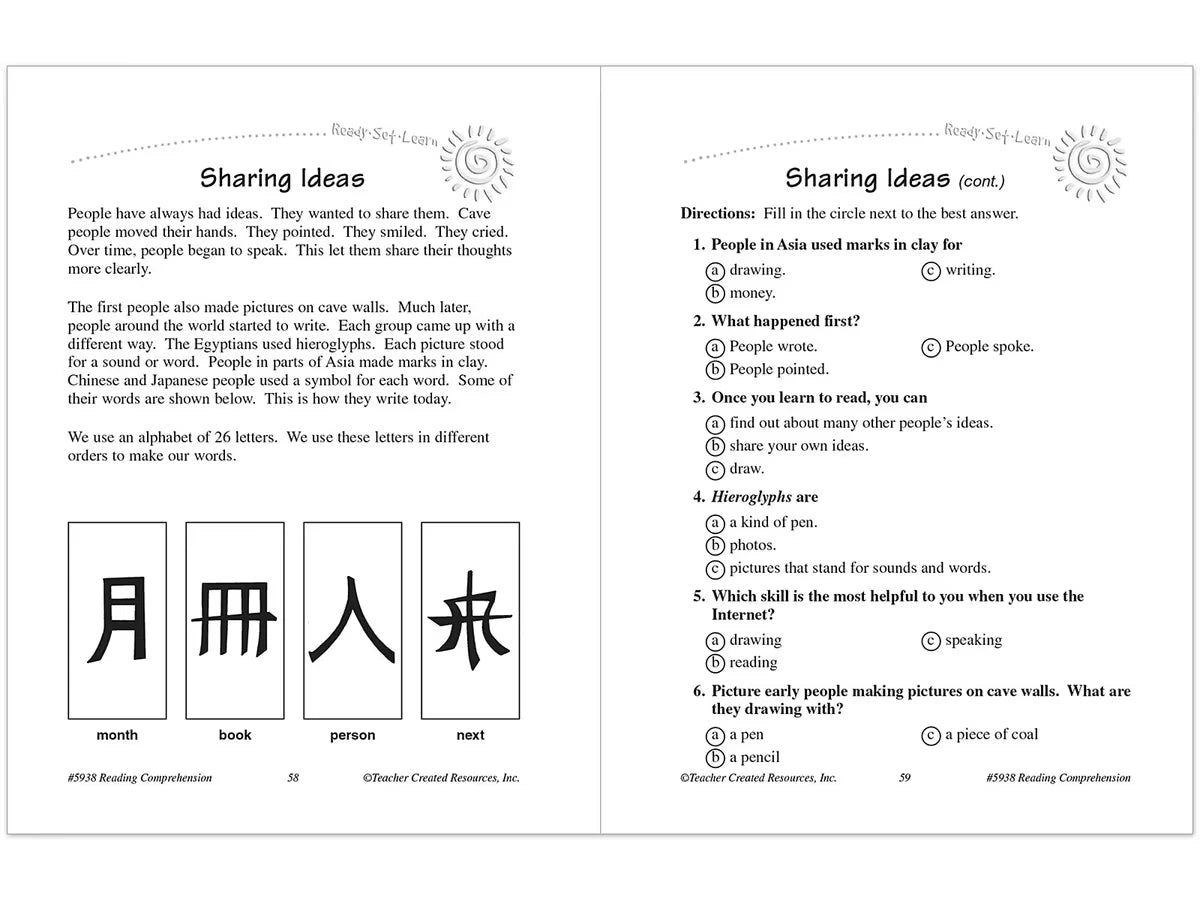 Master Reading Comprehension Workbook - Gr. 2 - US 6554