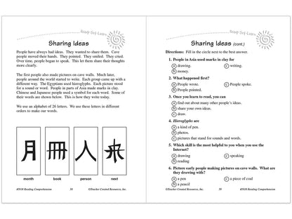 Master Reading Comprehension Workbook - Gr. 2 - US 6554