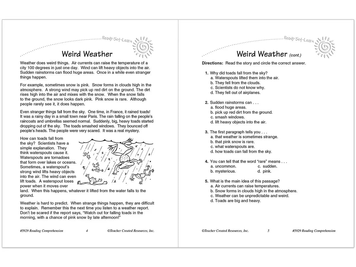 Master Reading Comprehension Workbook - Gr. 3 - US 7746