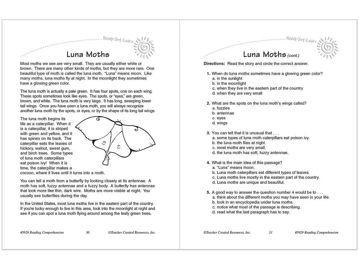 Master Reading Comprehension Workbook - Gr. 3 - US 7746