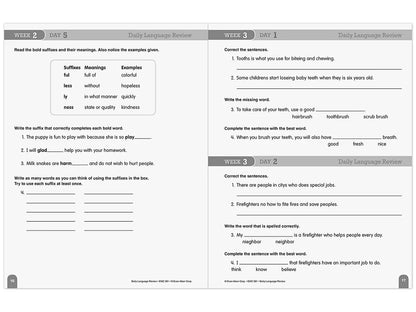 Daily Language Review Workbook - Gr. 3 - US 4003