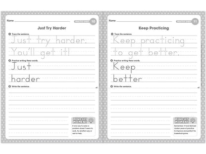 Handwriting Practice Workbook - Gr. 2-3 - US 2000