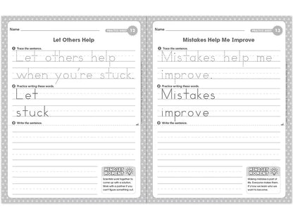 Handwriting Practice Workbook - Gr. 2-3 - US 2000