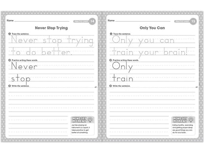 Handwriting Practice Workbook - Gr. 2-3 - US 2000