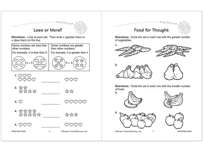 Math Skills Workbook - Gr. 1 - US 5445