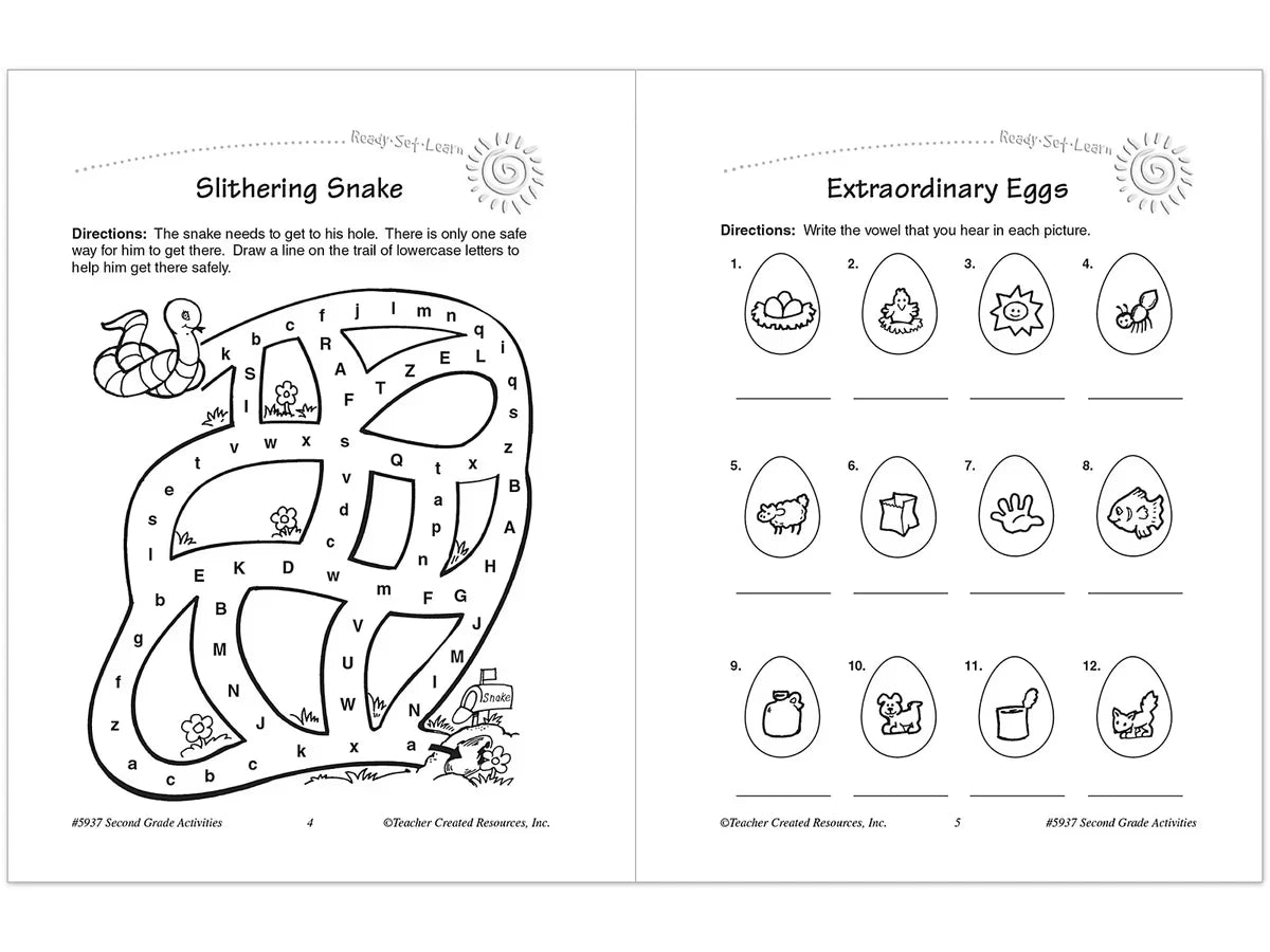Second-Grade Workbook - US 3727