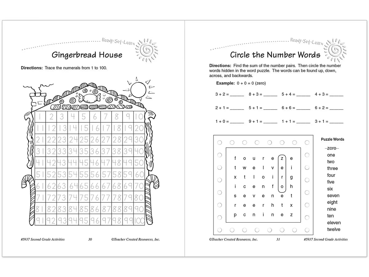 Second-Grade Workbook - US 3727