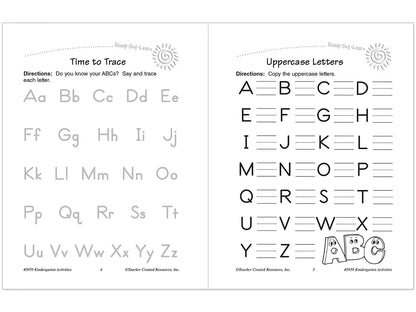 Kindergarten Workbook - US 2756