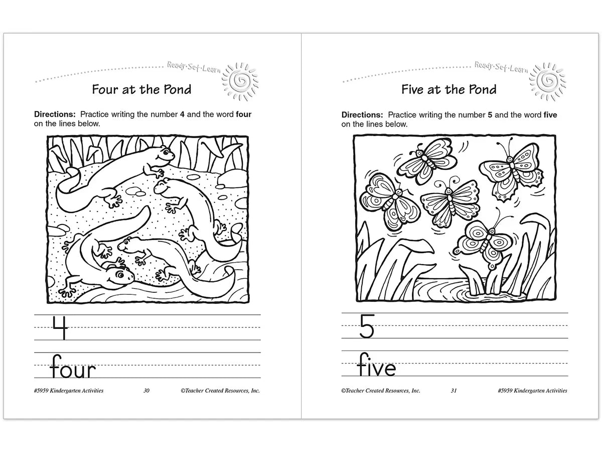 Kindergarten Workbook - US 2756