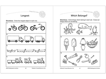 Kindergarten Workbook - US 2756