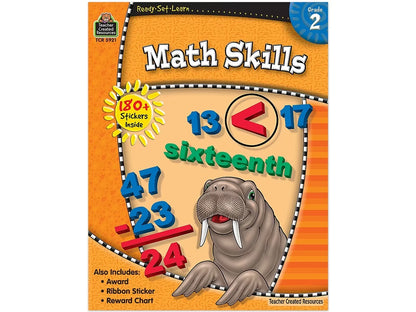 Math Skills Workbook - Gr. 2 - US 4544