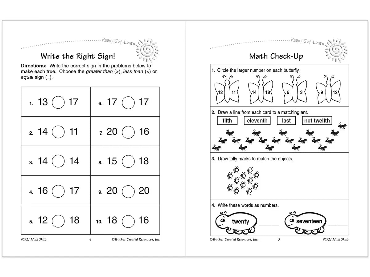 Math Skills Workbook - Gr. 2 - US 4544
