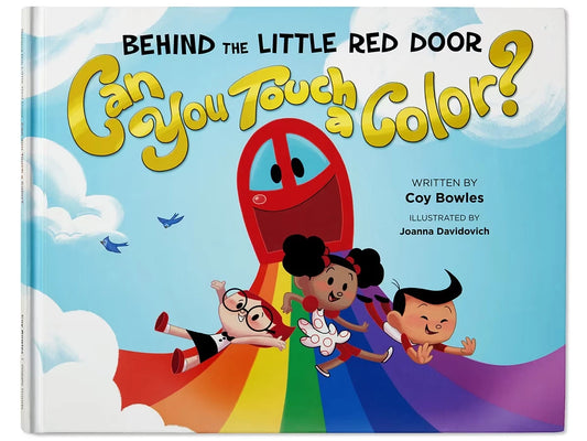 Behind the Little Red Door: Can You Touch a Color? Hardcover Book - US 8275