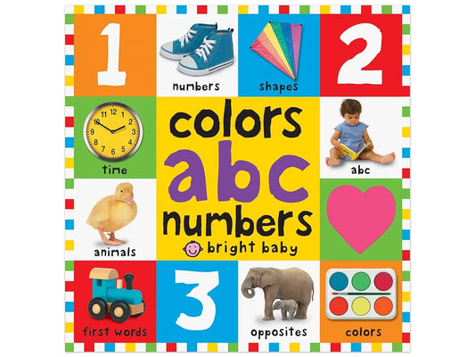 Colors, ABC & Numbers Board Book - US 8727
