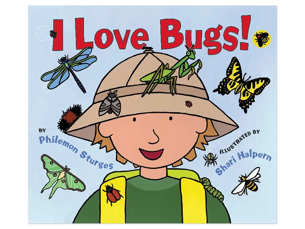 I Love Bugs! Hardcover Book - US 2720